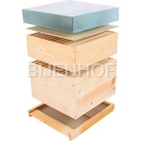Wooden bee hives